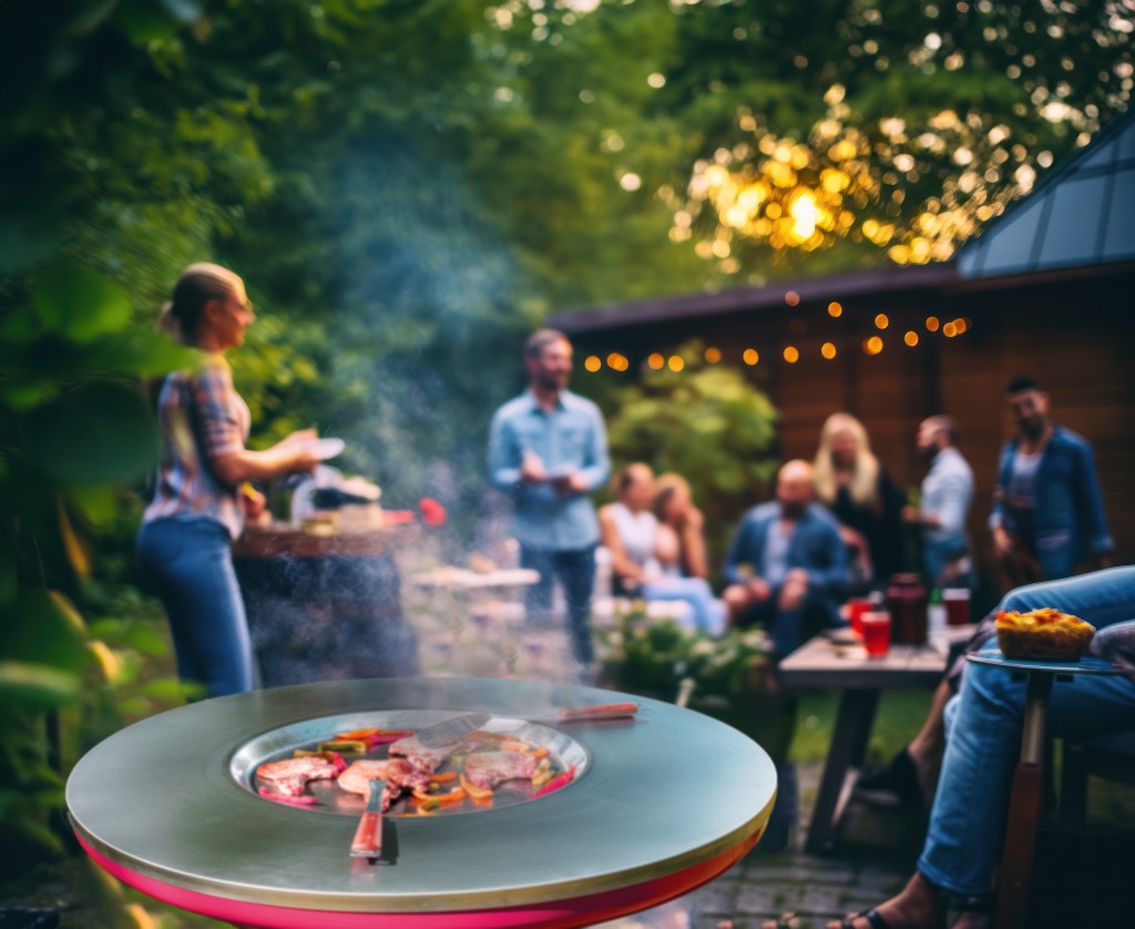 Barbecues COOXY dans un parc